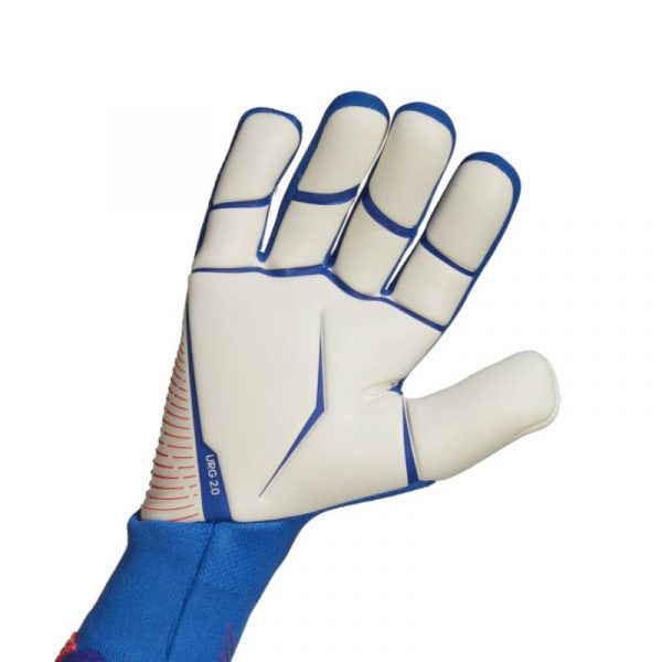 כפפות שוער אדידס כחולות Predator PRO Gloves כף היד לבנה
