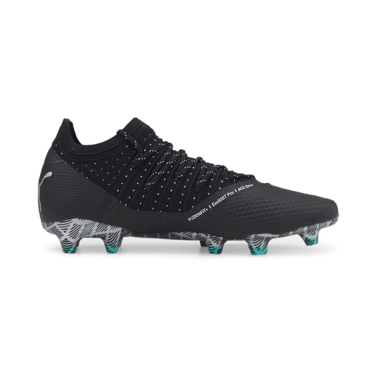 נעלי כדורגל פומה שחור/לבן Puma Future Z 1.4 FG/AG שחורות מקצועיות