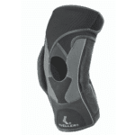 Hg80® Premium Hinged Knee Brace - מגן ברך עם ברזלים בצדדים לתמיכה מרבית צבע אפור