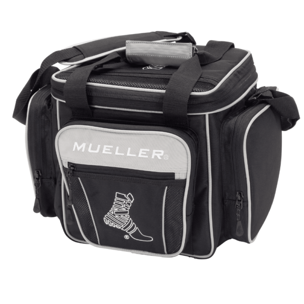 Mueller Hero® Protégé™ Medical Bags - תיק קטן לפיזיותרפיסט עם חוצצים וחלוקה מודולרית נשיאה קטן לפיזיותרפיסטים צבע שחור אפור
