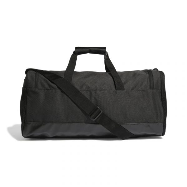 תיק אדידס Essentials Training Duffel Bag Small תמונה מאחור שחור חלק