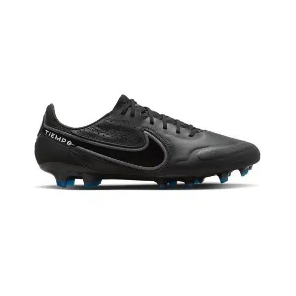נעלי כדורגל Nike Tiempo Legend 9 Elite FG בצבע שחור פקיים כחולים