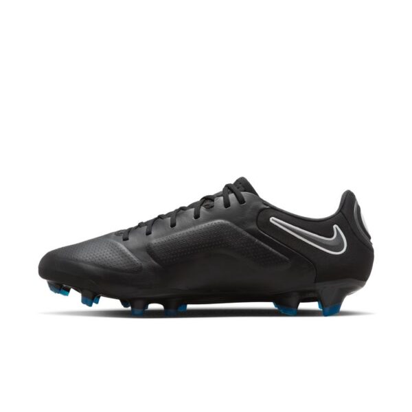 נעלי כדורגל Nike Tiempo Legend 9 Elite FG בצבע שחור פקיים כחולים