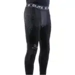 Elite Bads* Compression Leggings טייץ שוערים מרופד תמונה מלפנים חצי גוף תחתון גוף מסובב קצת ימינה