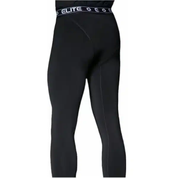 טייץ ארוך לשוער Elite Compression Leggings על כדורגלן שוער חצי גוף תחתון תמונה מאחור