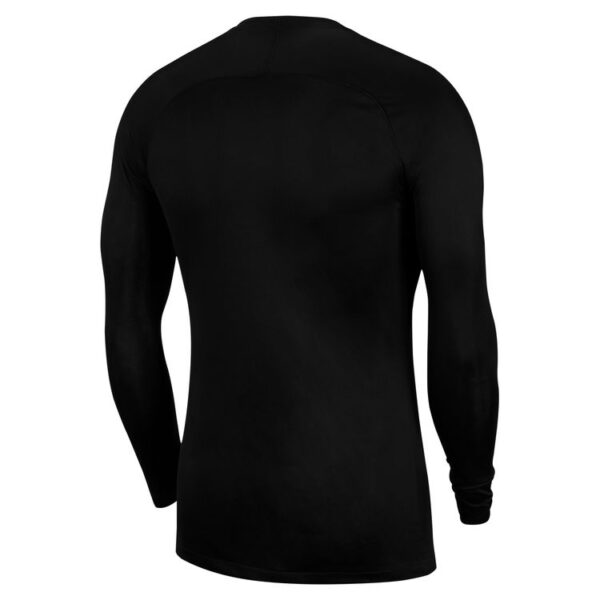 חולצת כדורגל גברים נייקי שחורה גב