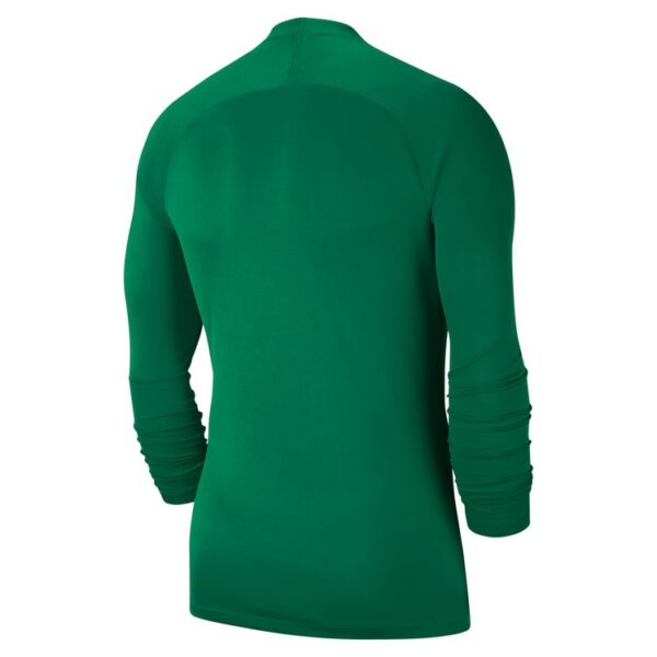 חולצת כדורגל גברים נייקי ירוקה גב