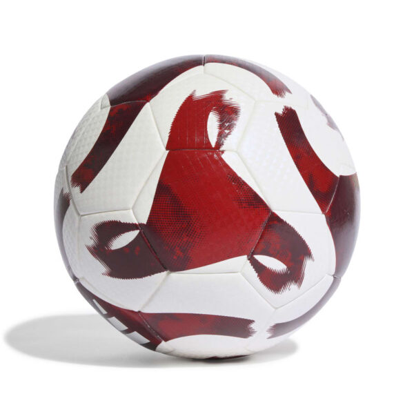 כדור כדורגל לבן אדום Adidas Tiro League
