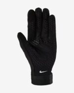 ⁦כפפת כדורגל תרמית נייקי שחור לבן Nike Academy Therma-FIT Football Gloves⁩ – תמונה ⁦2⁩