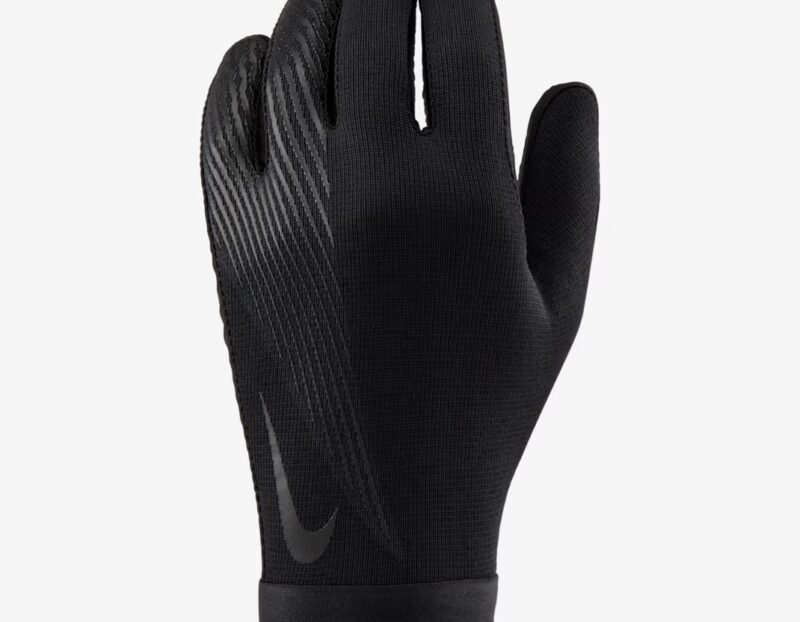 כפפת כדורגל נייקי שחורה Nike Academy Therma-FIT Football Gloves