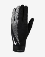 כפפת כדורגל תרמית נייקי שחור לבן Nike Academy Therma-FIT Football Gloves