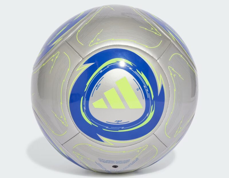 כדור כדורגל מסי אדידס אפור - ADIDAS Messi Club Ball Grey