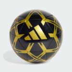 כדור כדורגל אדידס שחור זהב - Adidas Starlancer Club Ball Black Gold