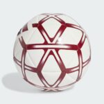 ⁦כדור כדורגל אדידס אדום לבן - Adidas Starlancer Club Ball Red⁩ – תמונה ⁦2⁩